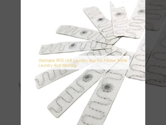 Πλέσιμες ετικέτες ρούχων RFID UHF για παθητικό υφαντικό πλυντήριο και πλύσιμο