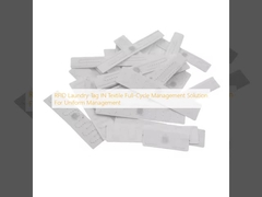 Ετικέτα ρούχων RFID IN Τεξίλ Λύση διαχείρισης πλήρους κύκλου για ενιαία διαχείριση