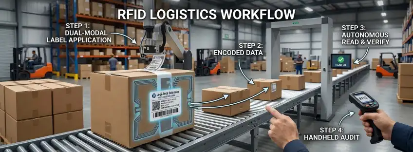 RFID logistic labels 