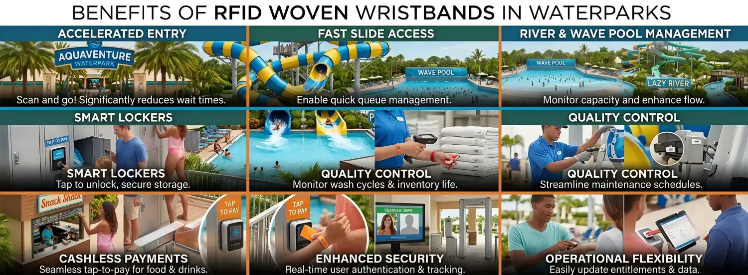 RFID Woven wristband RFID Woven wristband