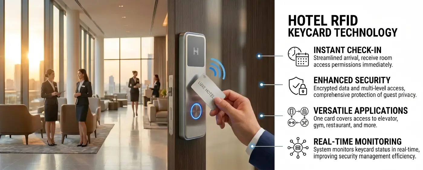 Plastic hotel Door key card Plastic hotel Door key card