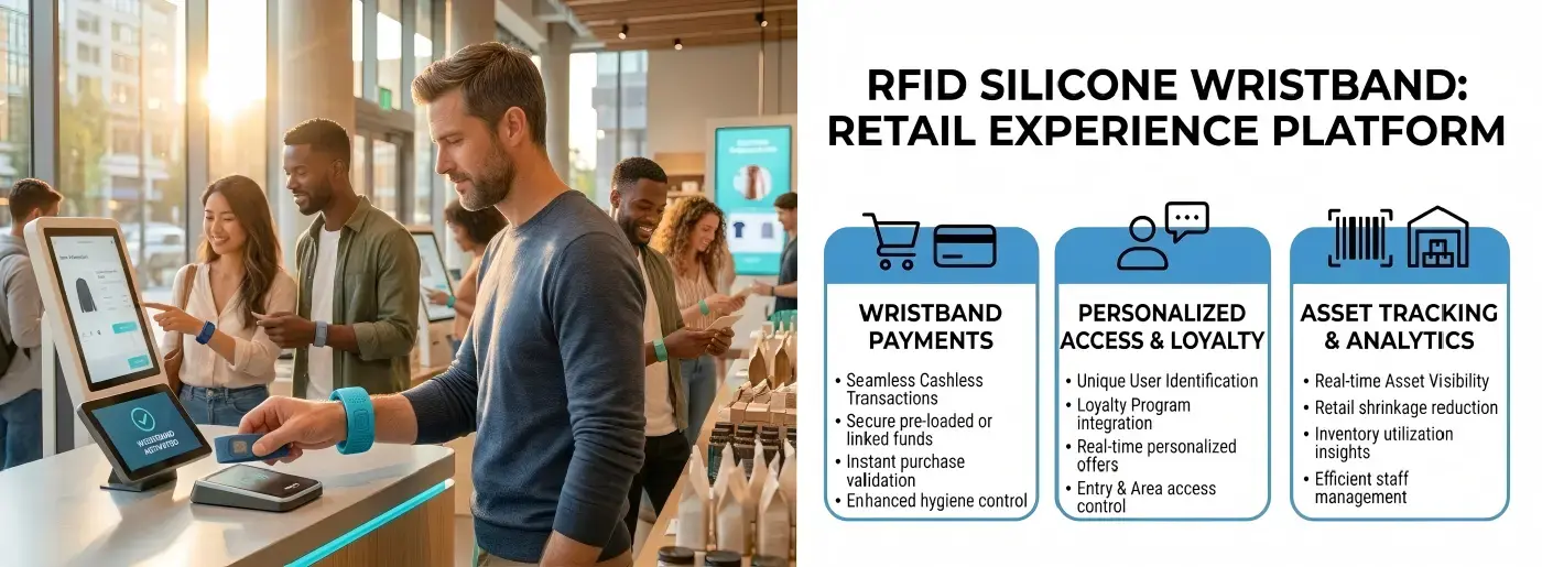 RFID silicone wristband RFID silicone wristband
