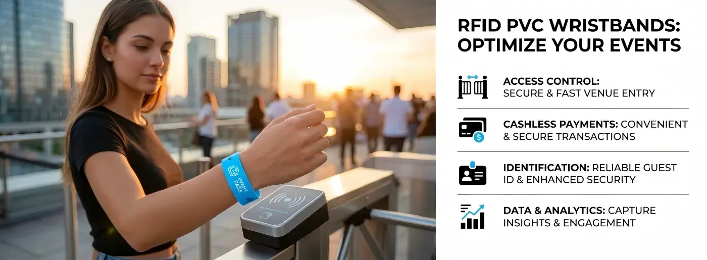RFID PVC wristband