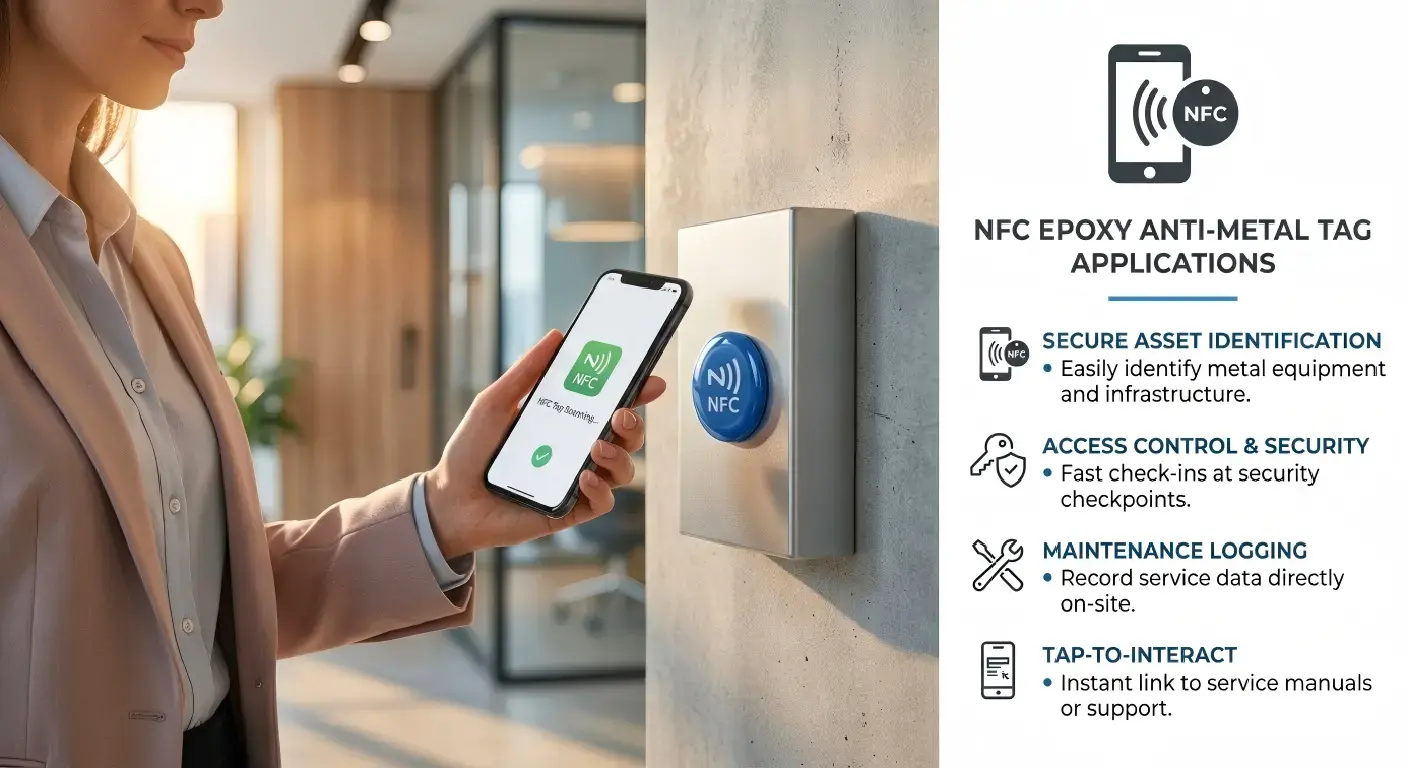 NFC anti metal epoxy tag NFC anti metal epoxy tag
