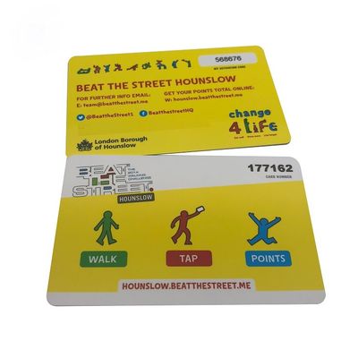 13.56Mhz ISO1443A RFID Classic 1k RFID Smart Card For Public Transport And Loyalty Programs