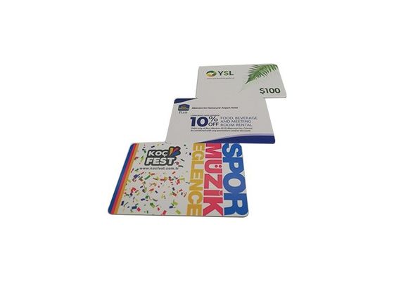 PVC / PET RFID Hotel Key Cards Access Control Blank Room Key Cards 320bytes Memory