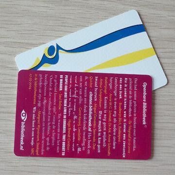 ISO1443A Membership RFID Contactless Card Contactless Chip Card For Access Control