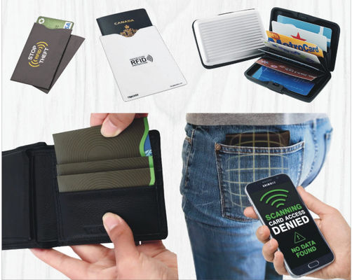 NFC Blocking Card With Custom Printing Blocker Card Signal Shield Safety Guard