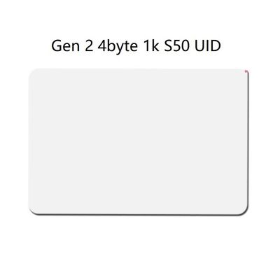UID Changeable PVC Rewritable RFID Card smart ISO 14443A ISO 15693 RFID Card