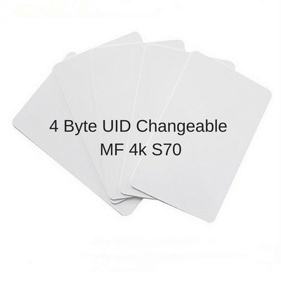 UID Changeable PVC Rewritable RFID Card smart ISO 14443A ISO 15693 RFID Card