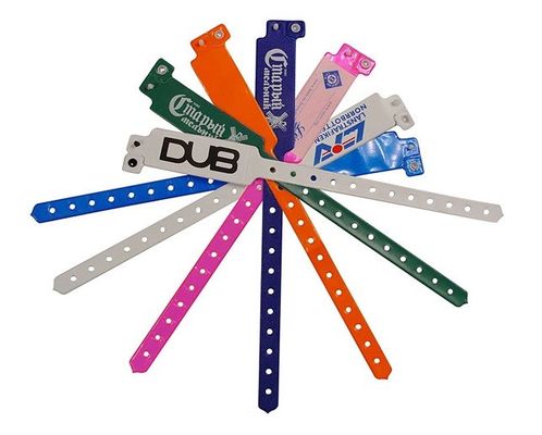 13.56 Mhz RFID Wristband Disposable Plastic PVC Hospital RFID Patient Wristbands