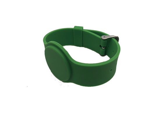 M5 Chip Silicone RFID Wristband For Distribution Logistics Product Authentication