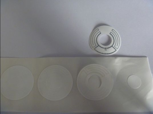 CD UHF Label With Impinj Monza 4 Chip 860MHz ~ 960MHz UHF RFID Tags With Customized