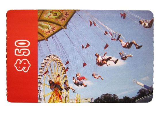 Customizable RFID Paper Tickets 13.56MHz For Train RFID Ticket / Ski Ticket