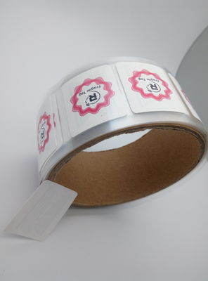 Anti Theft Security Fragile Paper RFID Sticker Tags ISO14443A Long Range RFID Sticker