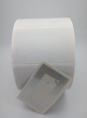 Blank Paper Small RFID Stickers TI-2K TI2048 HF ISO15693 Protocol