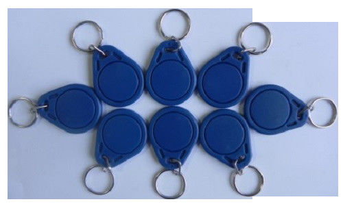 ISO15693 / ISO14443A NFC RFID Key Fob 13.56MHz With Embedded Microchip