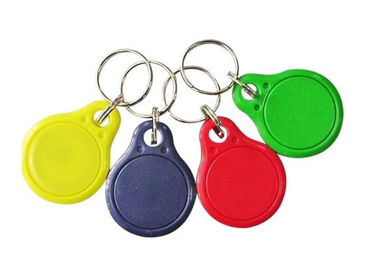 13.56 Mhz Smart RFID Key Fob ABS HF Rfid Tag For Chain Management