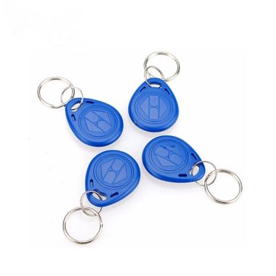 Tk4100 Plastic Passive Key Fob 1- 6cm Read Distance RFID 125khz Key Fob