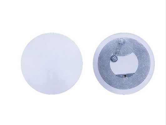 Plastic Patrol RFID NFC Tag Sticker 13.56mhz Round Waterproof