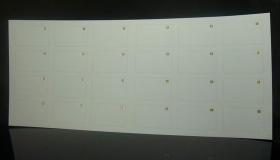 White Matt PVC PETG Sheet RFID HF Inlay Prelam 4x6 Customized Size For RFID Card