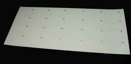 White Matt PVC PETG Sheet RFID HF Inlay Prelam 4x6 Customized Size For RFID Card