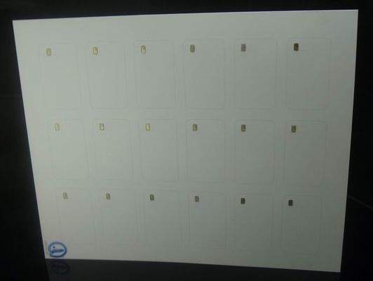 RFID HF Inlay with 3 x 6 Atmel Series Chip for payment systems and container logistics