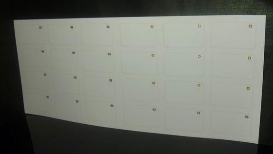 White matt PVC or PETG sheet, 13.56MHz Reader Standard, HF Inlay.RFID Prelams