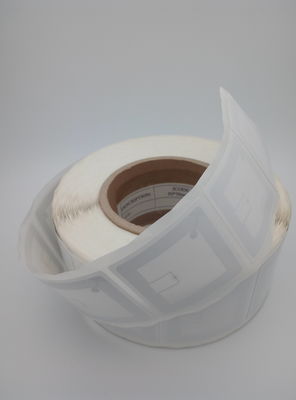 45x45mm HF NFC Wet Rfid Inlay PET Material For Paper Card / Key Fob