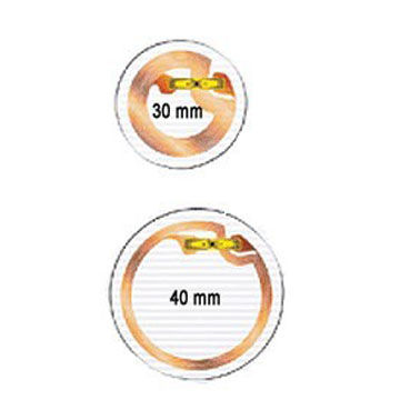 SLI Opaque Matt Paper HF RFID Smart Tags Round Multi Detection Waterproof