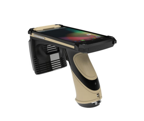 IP68 Wireless UHF RFID Reader 6000mAh Handheld Smart RFID Card Reader Writer
