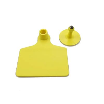 Waterproof Tags UHF Animal RFID Ear Tag with TPU Material For Livestock Monitoring System