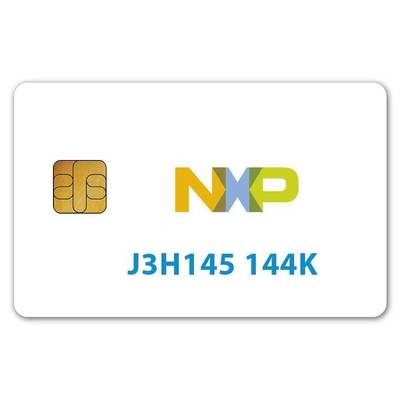 NXP J3R180 JCOP4-180K Java EMV Smart Card With 2 Track 8.4mm HICO Magnetic Stripe
