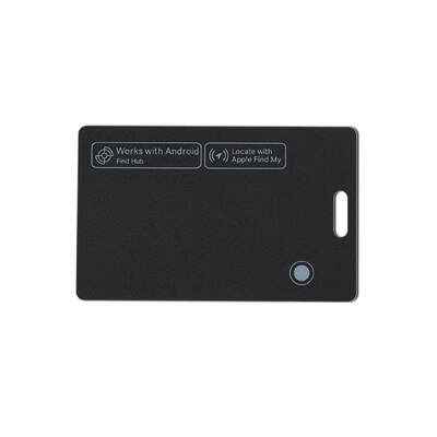 MFI Rechargeable Mini Wireless Charging card Air Tag Gps Tracker Card With NFC