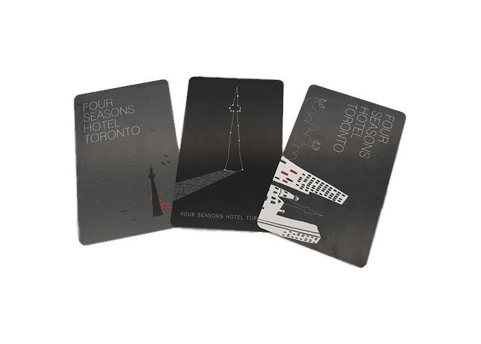 125KHZ / 13.56MHZ RFID Hotel Key Cards Blank Plastic ID Cards Door Access