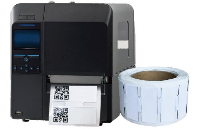 UHF Flexible RFID On Metal Tag Printable IMPINJ MONZA R6 / R6-P Chip