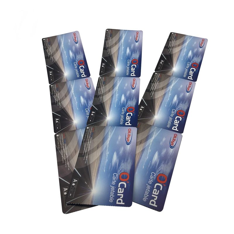 Custom Printed HF RFID Paper Event Tickets 13.5 - 14.5Mhz Ultualight EV1 Chip