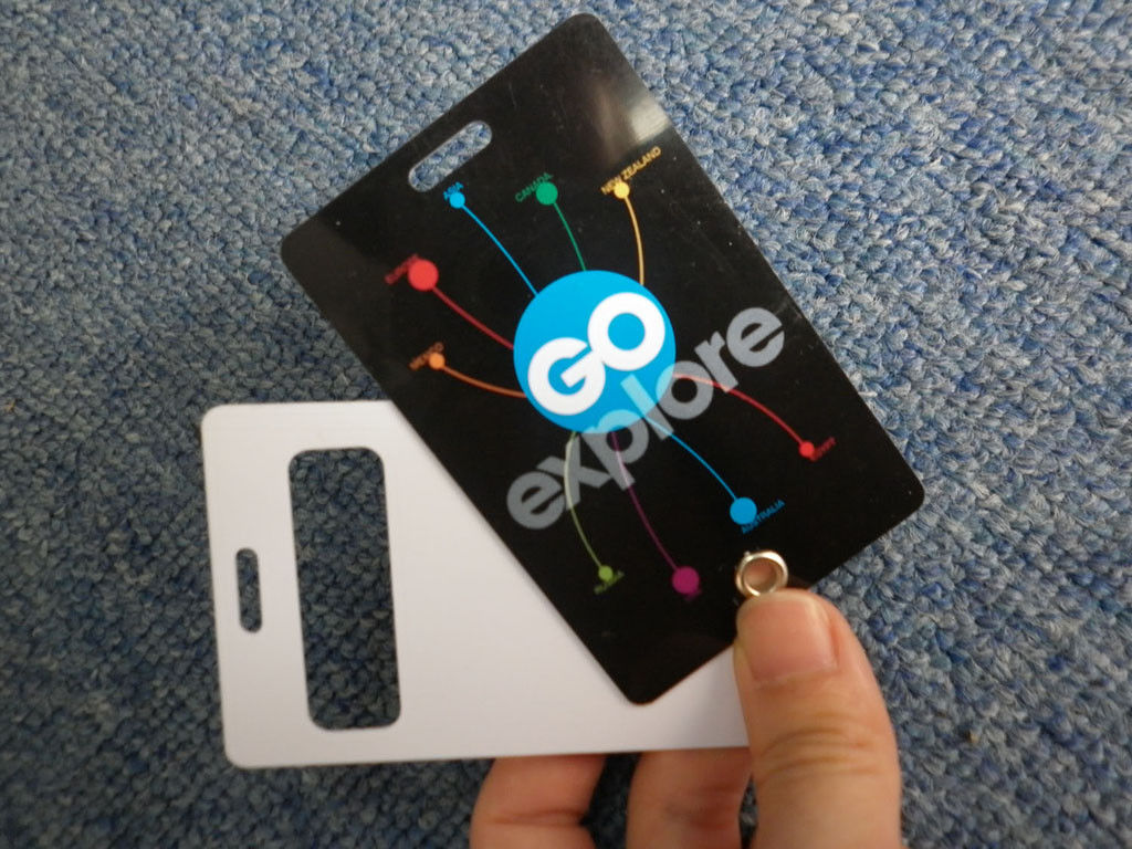 Smart PVC PET NFC RFID Card 13.56MHz ISO14443A 0.8mm - 0.84mm Thickness