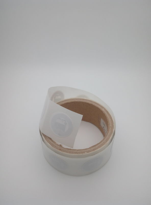 Dia 25mm RFID Sticker Tags ISO14443A Rfid Chip Sticker With Ultralight Nano Chip