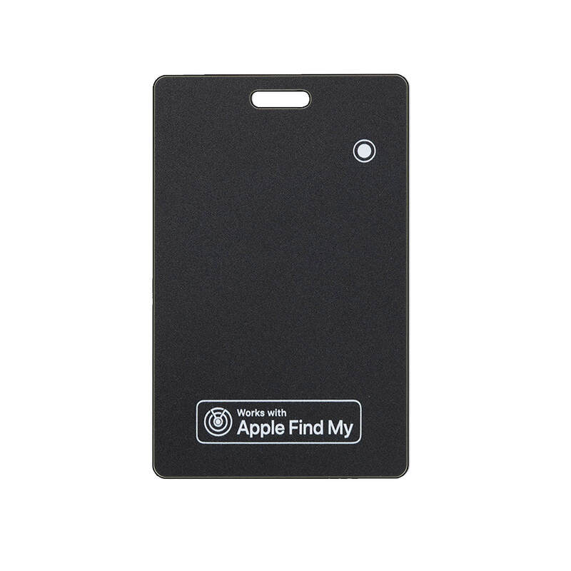 MFI Rechargeable Mini Wireless Charging card Air Tag Gps Tracker Card With NFC