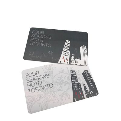 Hotel Magnetic Door Key Cards Raw Material For Safety And Environmental Protection RFID Hotel Key Cards