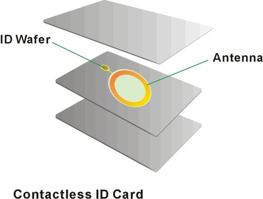 RFID Desfire ® EV1 Smart Card 2K/4K/8K NFC Plastic Loyalty Cards Read And Write