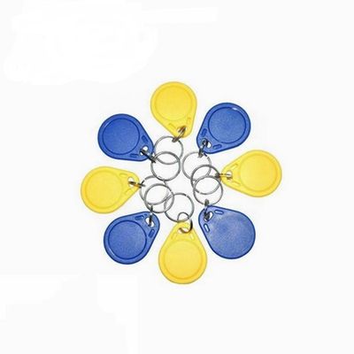 TK4100 Plastic RFID NFC Tag Keychain Keyless For Access Control ISO14443A