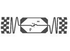Custom Rfid Tags Wet Inlay E42 Impinji Monza 4 Chip Rfid Label Roll