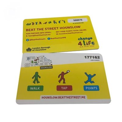 Contactless RFID Smart Card 13.56Mhz With EV1 2K Chip For E Payment Access Control