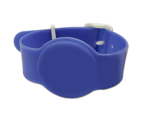 Waterproof Smart Silicone Bracelet RFID MIFERE Tags For Access Control