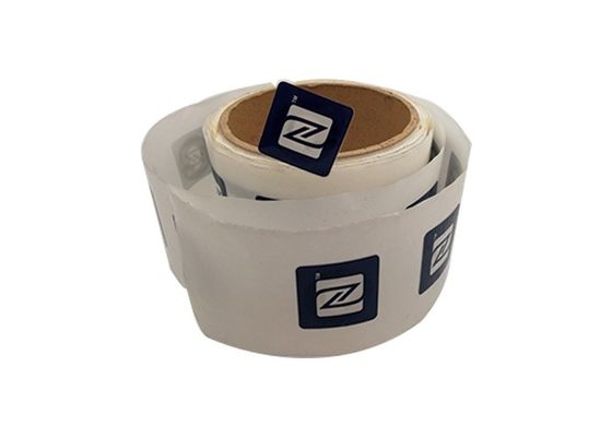Smart Adhesive Contactless Blank Rfid Tags / 13.56 Mhz Rfid Sticker