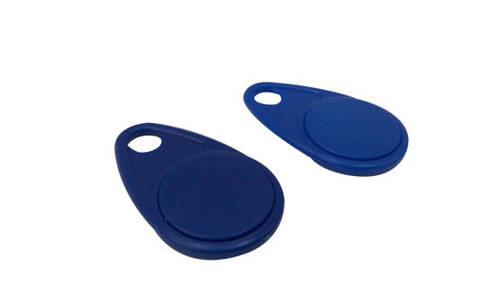 ISO15693 / ISO14443A NFC RFID Key Fob 13.56MHz With Embedded Microchip