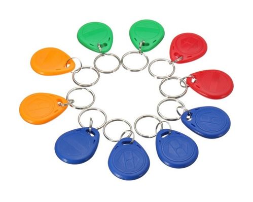 ABS RFID NFC Key Fob 125khz 13.56MHZ T5577 Chip Customized Logo