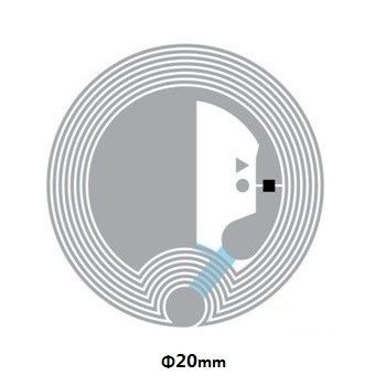 High Frequency 13.56mhz Paper NFC Tag Sticker Rewriteable Security Rfid Tag